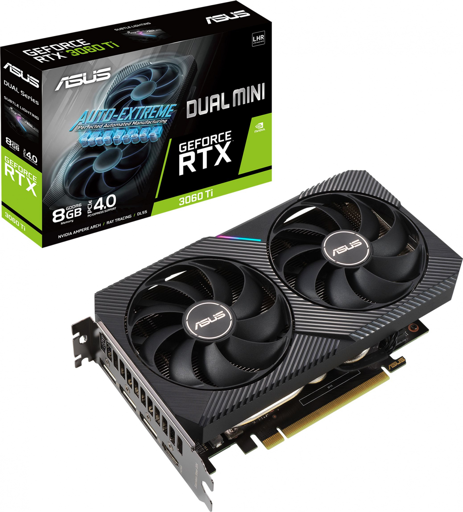 ASUS DUAL-RTX3060TI-8G-MINI-V2  RTL