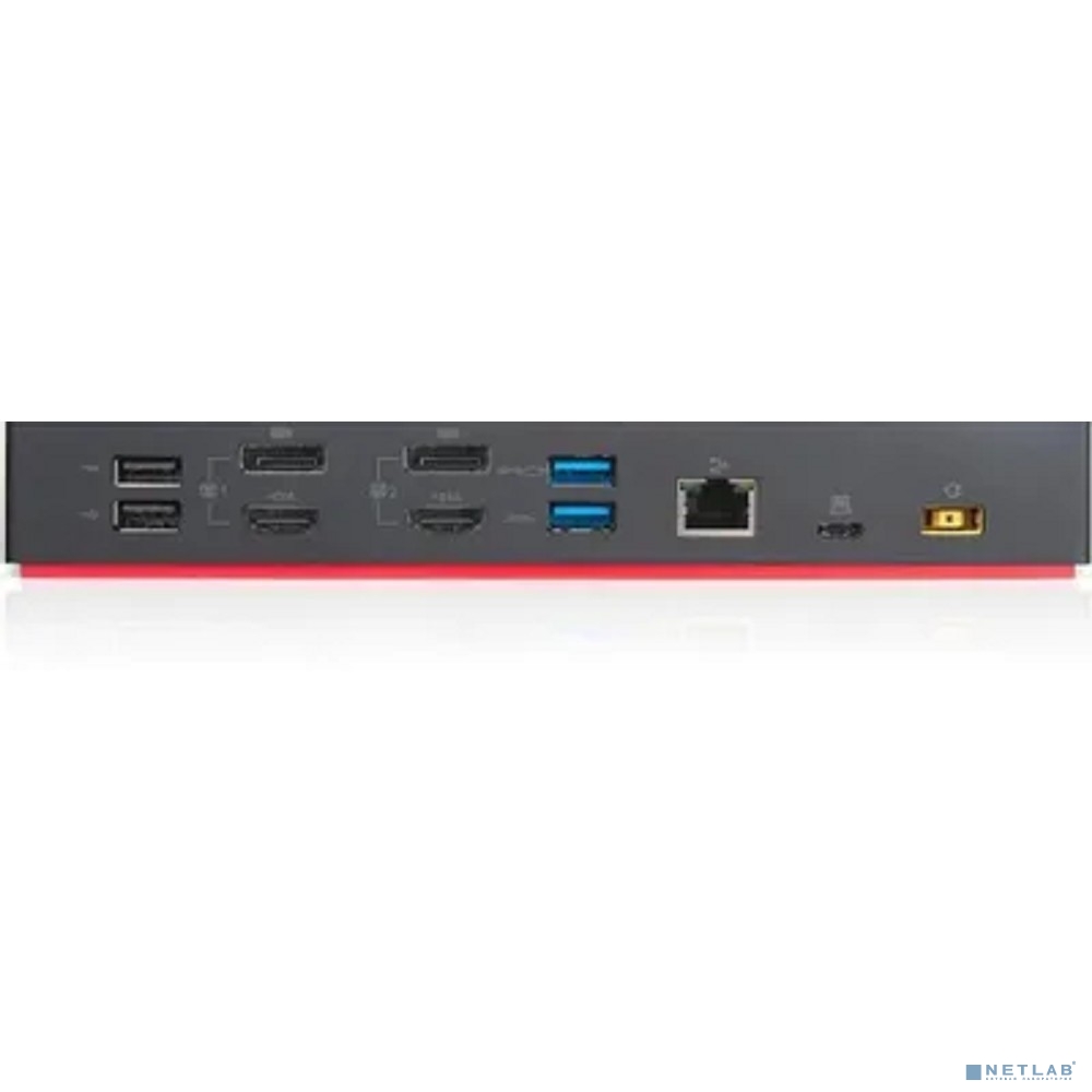 Lenovo [40AF0135CN] ThinkPad Hybrid USB-C With USB-A Dock (1xEthernet(RJ-45),2xDP,2x HDMI,1xUSB-C( Data,5V/3A power),3xUSB3.1G2(10Gbps,1always-on),2xUSB2.0,1x3.5mmStereo/MicCP,Monitors:2,IP135W/OP95W)