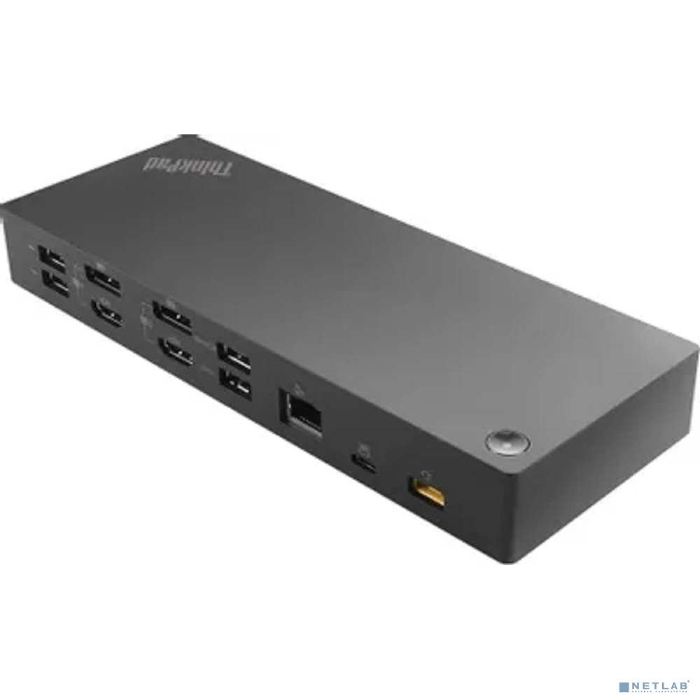 Lenovo [40AF0135CN] ThinkPad Hybrid USB-C With USB-A Dock (1xEthernet(RJ-45),2xDP,2x HDMI,1xUSB-C( Data,5V/3A power),3xUSB3.1G2(10Gbps,1always-on),2xUSB2.0,1x3.5mmStereo/MicCP,Monitors:2,IP135W/OP95W)