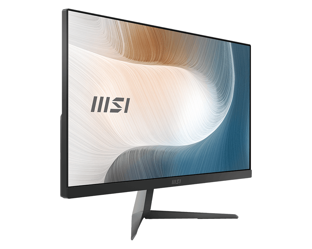 Моноблок MSI Modern AM242 11M-897XRU, 23.8", Intel Pentium Gold 7505, 4ГБ, 512ГБ SSD,  Intel UHD Graphics, noOS, черный [9s6-ae0121-897]