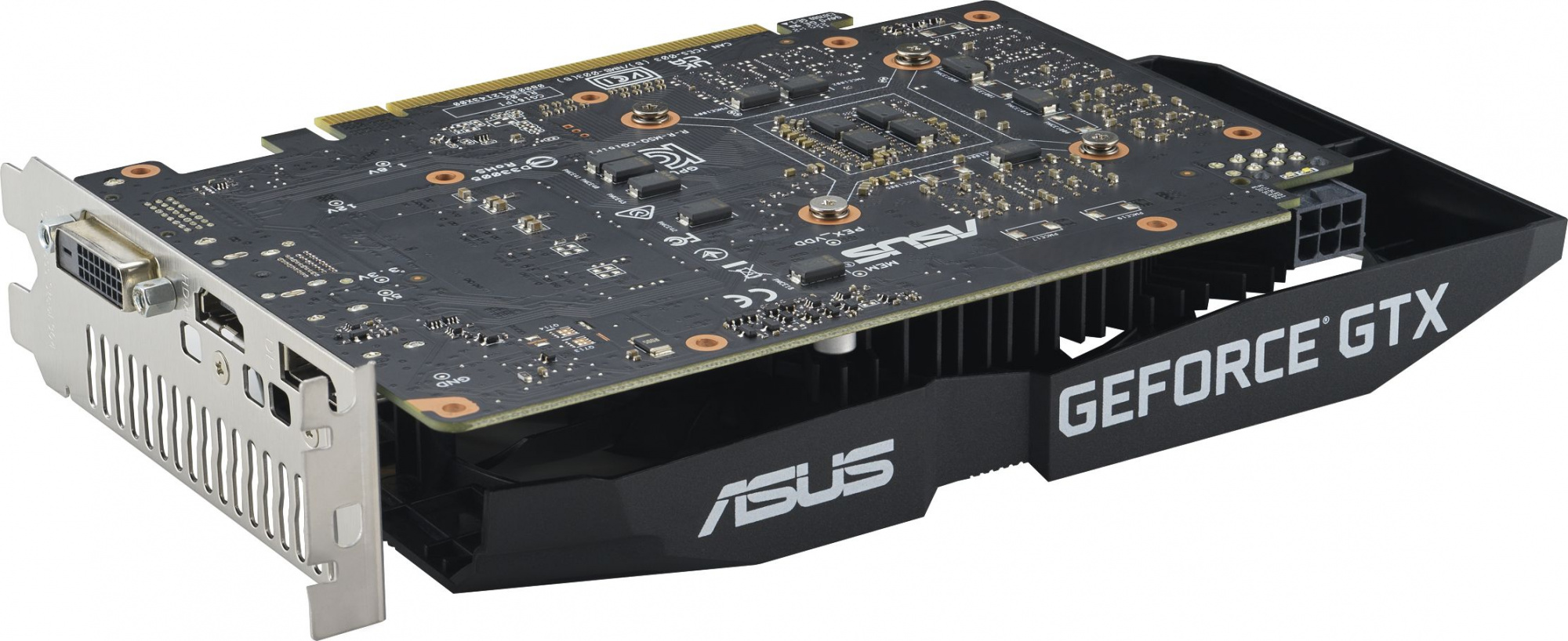 Видеокарта ASUS DUAL-GTX1650-O4GD6-P-EVO