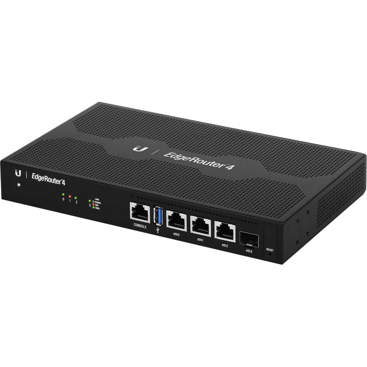 UBIQUITI ER-4-EU Маршрутизатор 4 ядра (1 ГГц), 3х 1G RJ45, 1х SFP UBIQUITI ER-4-EU Маршрутизатор 4 ядра (1 ГГц), 3х 1G RJ45, 1х SFP