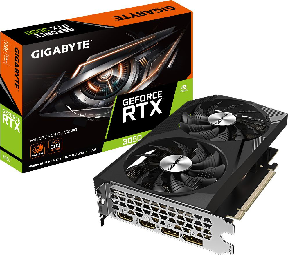 GIGABYTE GV-N3050WF2OCV2-8GD