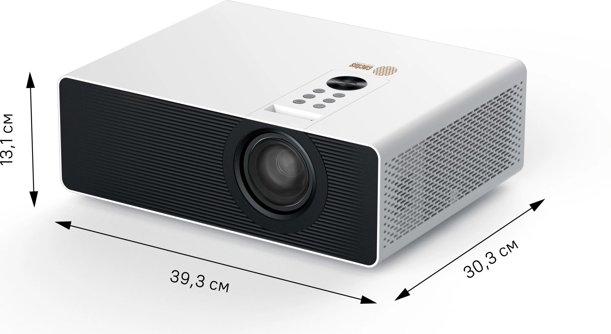 Cactus CS-C4.SG Проектор {DLP 45600Lm (1920x1080) 800000:1 ресурс лампы:25000часов 1xUSB typeA 2xHDMI 6.8кг}