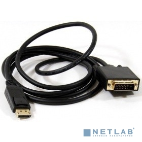 VCOM CG606-1.8M Кабель-переходник DisplayPort M ---> DVI M  1,8м [04895182226654]