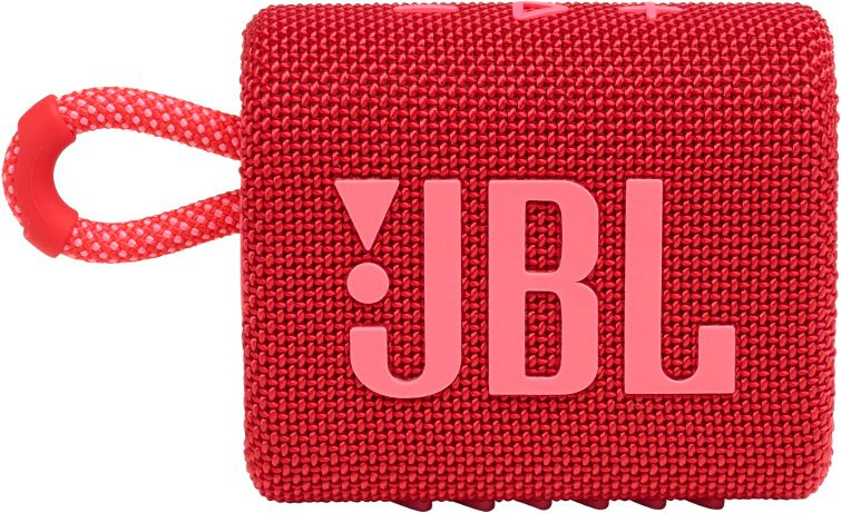 Колонка порт. JBL GO 3 красный 3W 1.0 BT (JBLGO3RED)