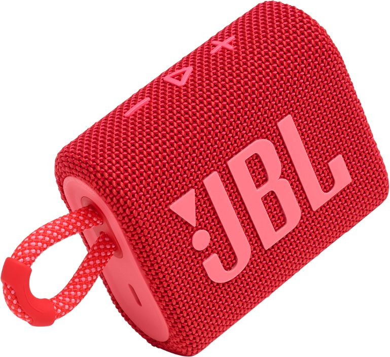 Колонка порт. JBL GO 3 красный 3W 1.0 BT (JBLGO3RED)