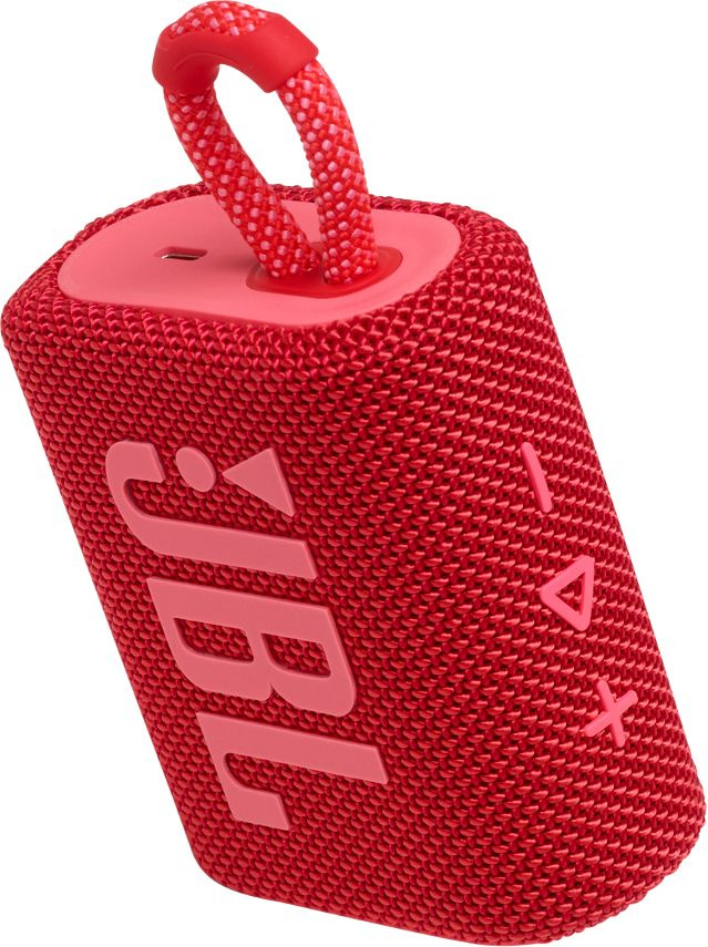 Колонка порт. JBL GO 3 красный 3W 1.0 BT (JBLGO3RED)