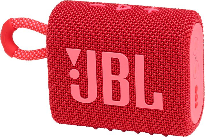 Колонка порт. JBL GO 3 красный 3W 1.0 BT (JBLGO3RED)