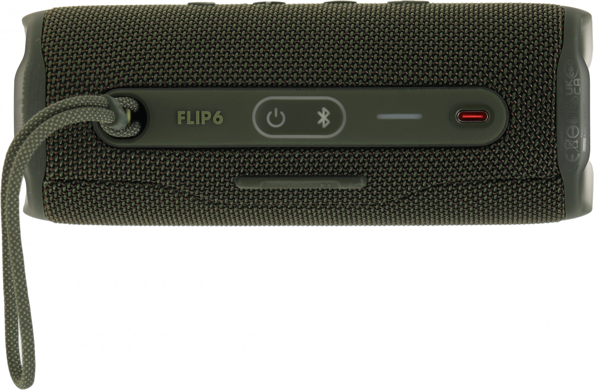 Колонка портативная JBL Flip 6, 30Вт, зеленый [jblflip6gren]