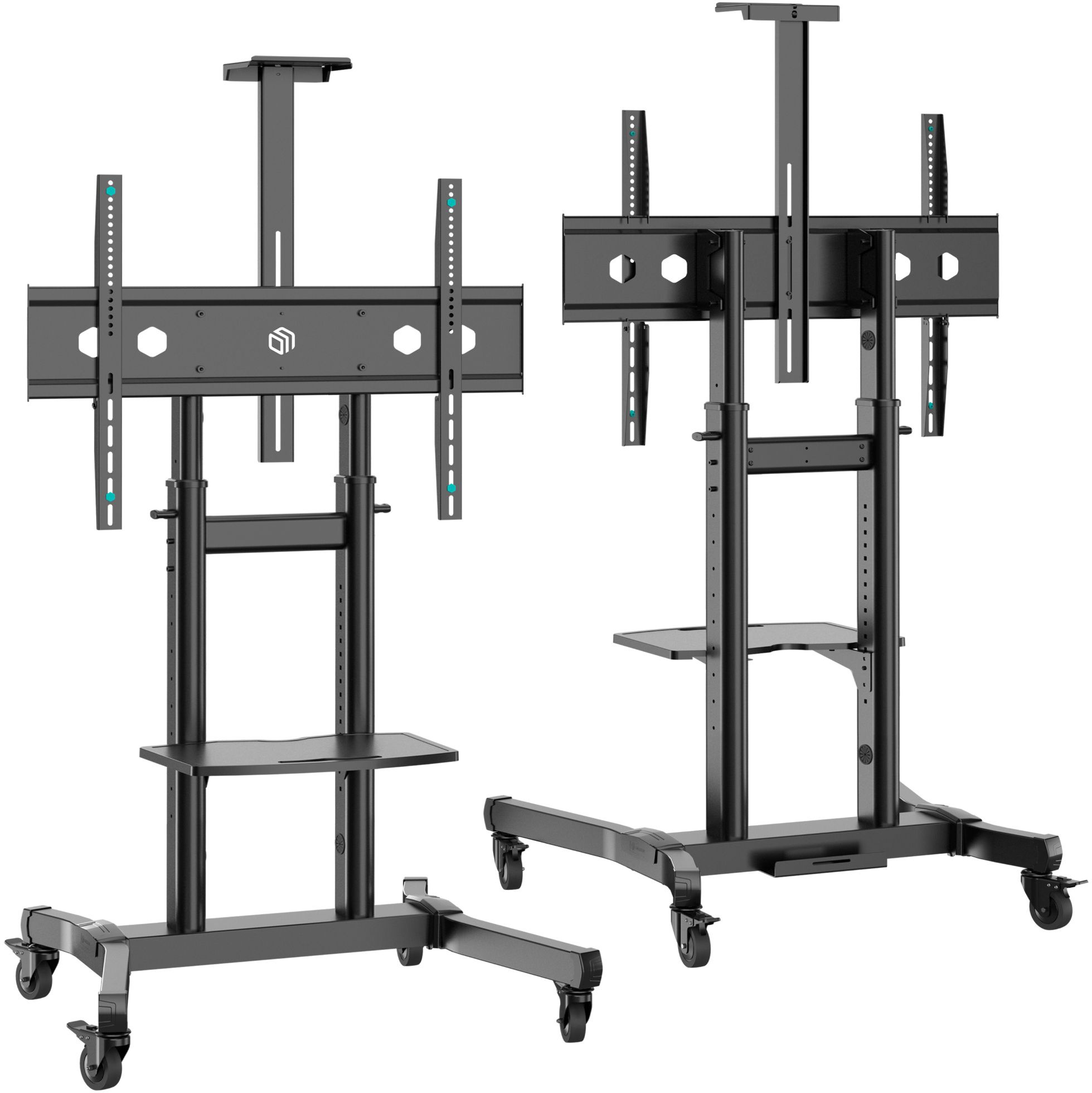 ONKRON TS1891 черный 50"-90" макс.100кг напольный мобильный