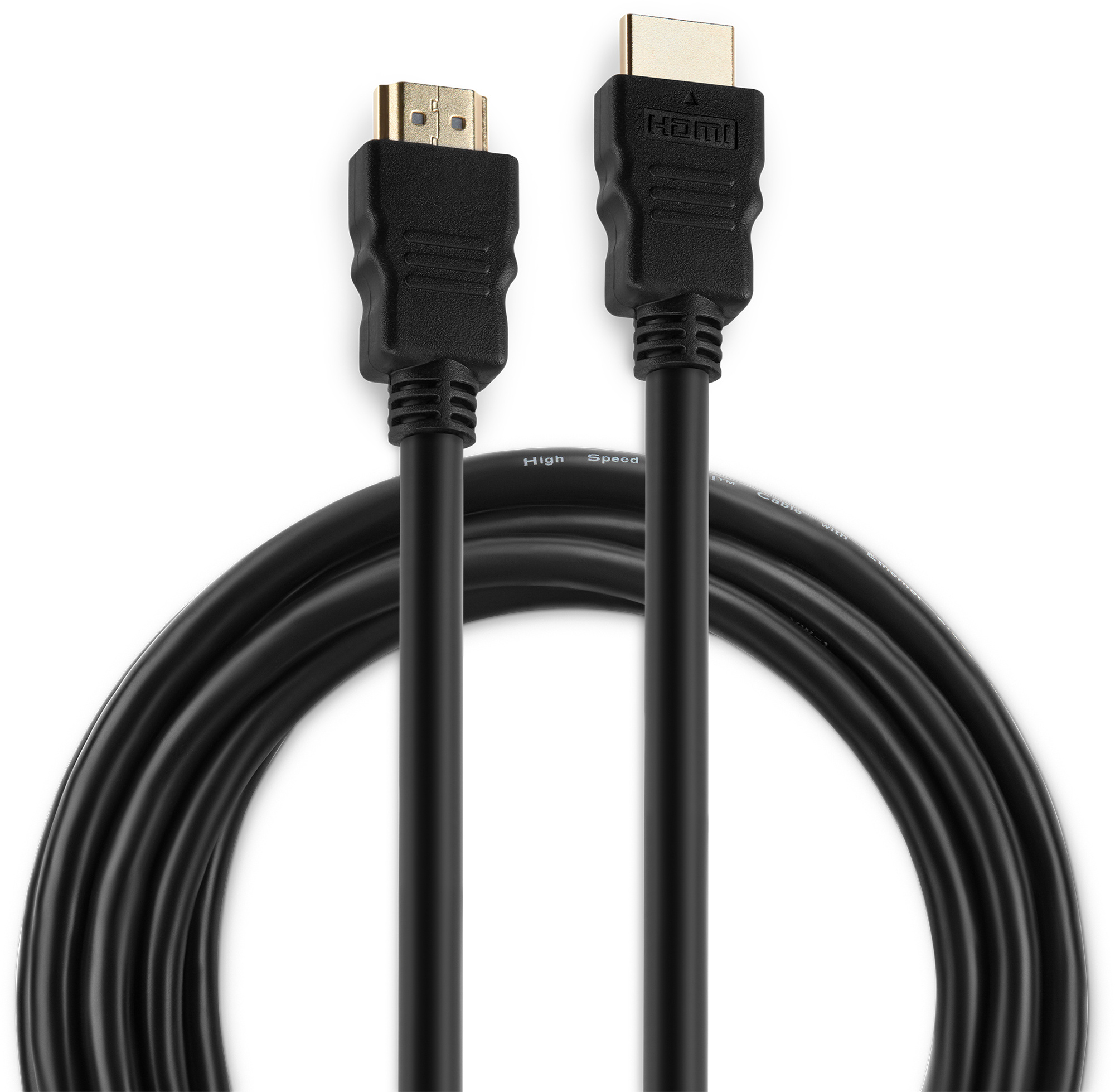 Кабель аудио-видео Buro HDMI (m) - HDMI (m) , ver 2.0, 3м, GOLD, черный [bhp ret hdmi30-2]