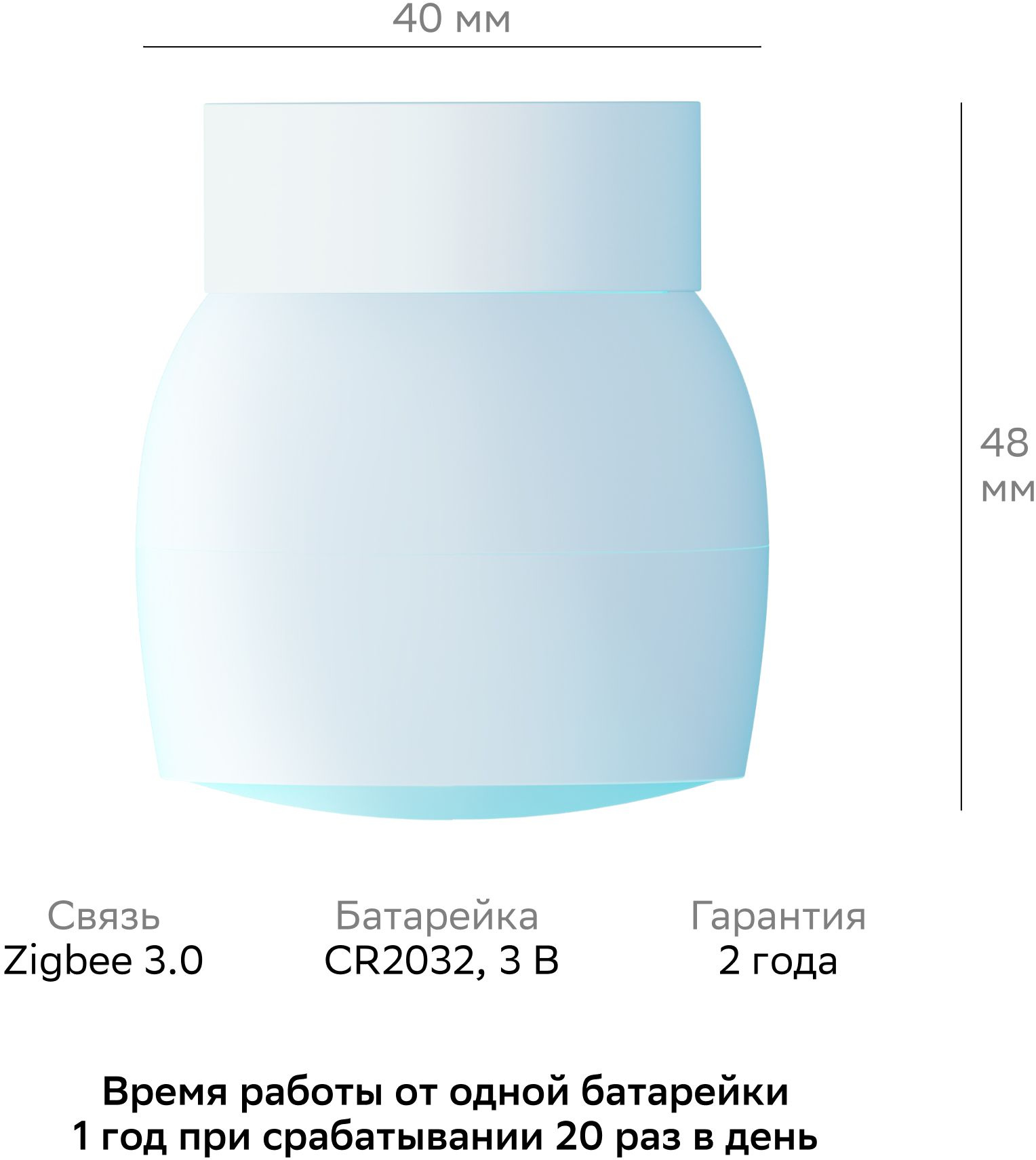 Умный датчик движения товарный знак SBER