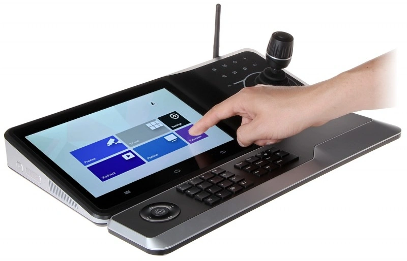 DAHUA DHI-NKB5000-F Пульт PTZ-управления с дисплеем PTZ-видеокамеры, NVR, DVR, HCVR, VMS, IP-камеры, XVR; интерфейсы