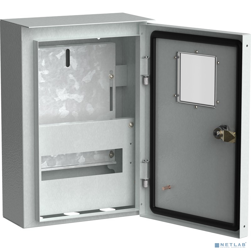 IEK MKM24-N-009-54-ZO TITAN Корпус мет. коттеджный ЩУРн-1/9 (370х250х135) IP54