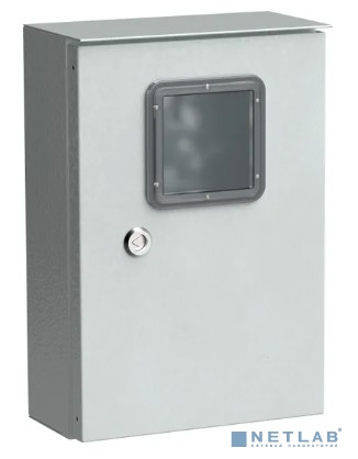 IEK MKM24-N-009-54-ZO TITAN Корпус мет. коттеджный ЩУРн-1/9 (370х250х135) IP54