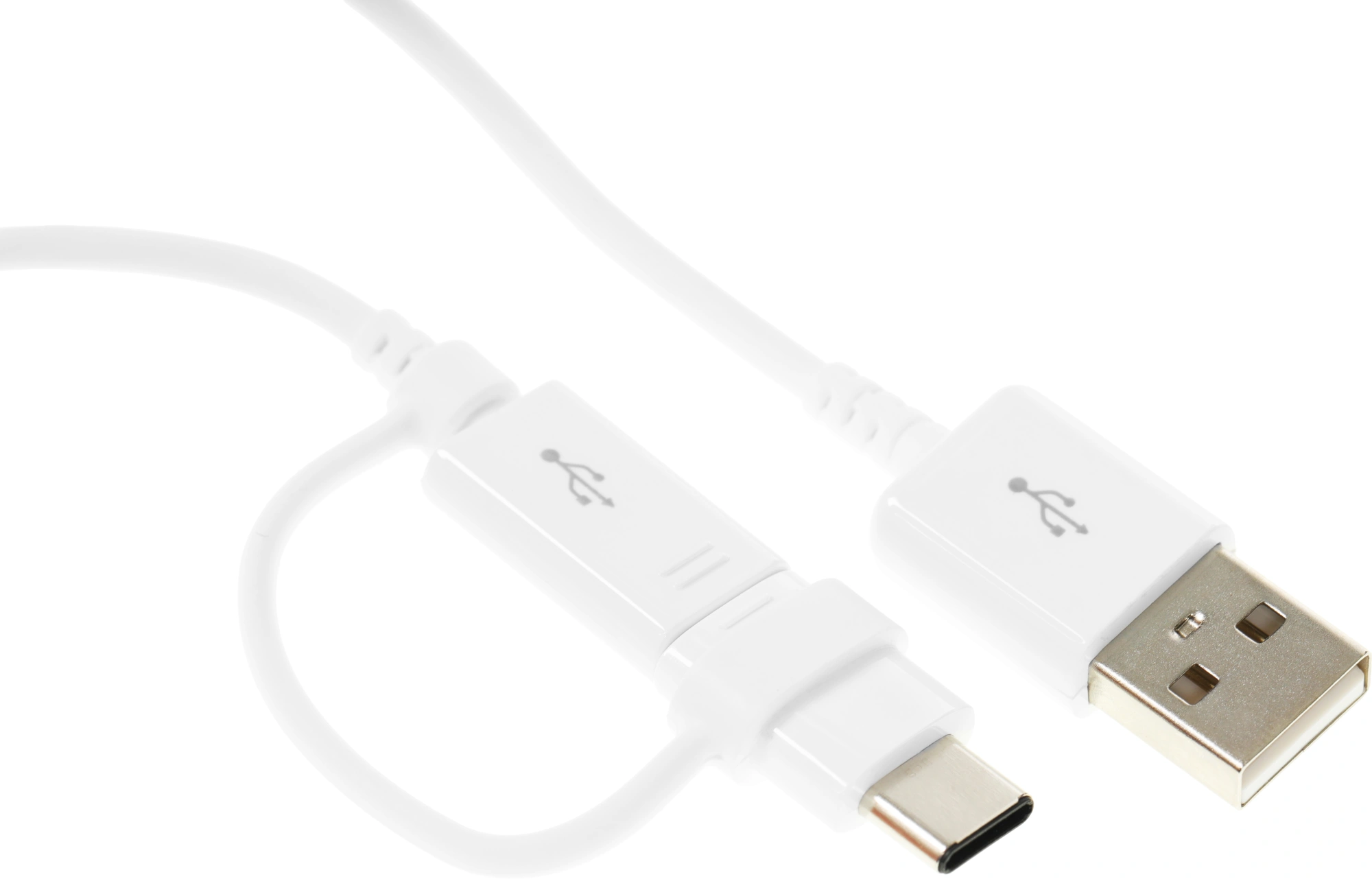 Sam. кабель-дата USB->microUSB+Type-C wh [EP-DG930DWEGRU]