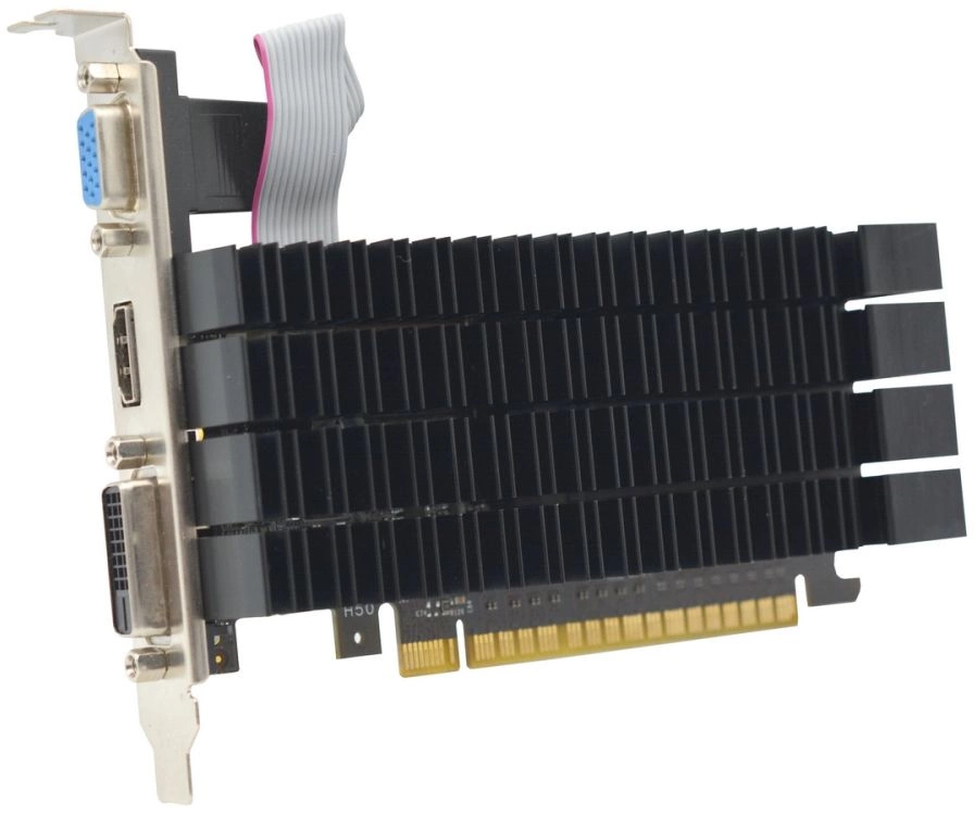 Видеокарта AFOX GT730 2G DDR3 64bit heatsink DVI HDMI AF730-2048D3L3-V3 Видеокарта AFOX GT730 2G DDR3 64bit heatsink DVI HDMI AF730-2048D3L3-V3