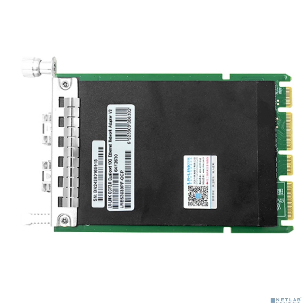 Lr-Link LRES3039PF-OCP OCP3.0 2-Port 10G SFP+ Network Adapter Lr-Link LRES3039PF-OCP OCP3.0 2-Port 10G SFP+ Network Adapter