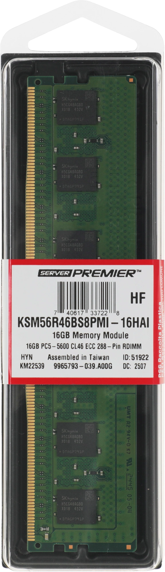 KINGSTON KSM56R46BS8PMI-16HAI