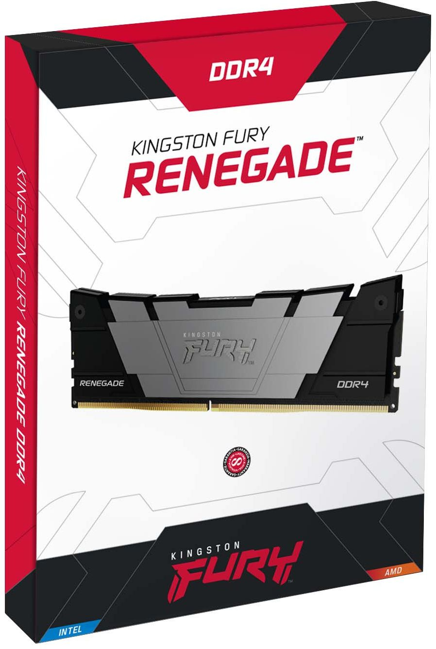 Kingston DDR4 DIMM 32GB Kit 2x16Gb KF432C16RB12K2/32PC4-25600, 3200MHz, CL16
