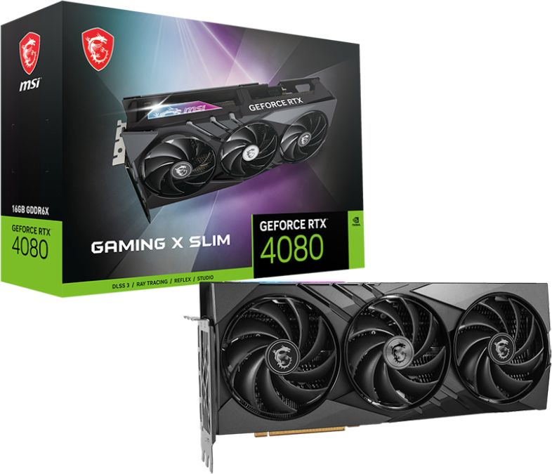 MSI GeForce RTX 4080 16GB GAMING X SLIM  RTL