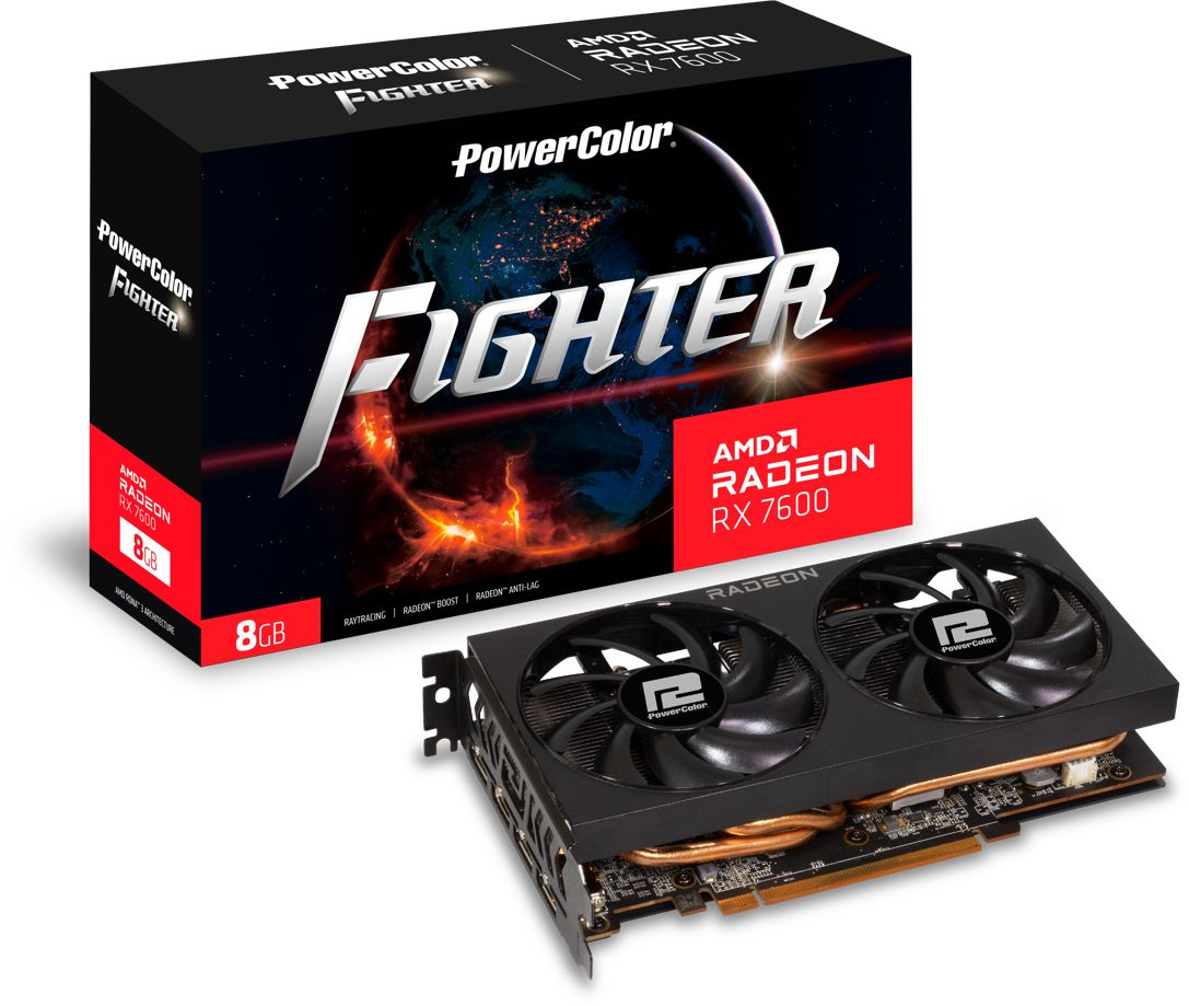 POWERCOLOR RX 7600 8G-F