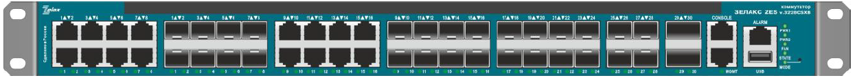 Коммутатор Zelax ZES-3228GPCX-AC220