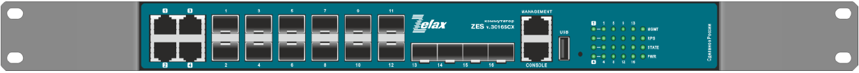 Коммутатор Zelax ZES-3016SCX-UPR