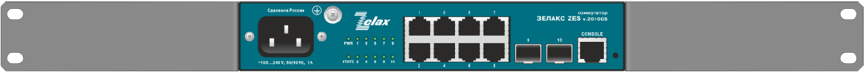 Коммутатор Zelax ZES-2010GS-AC220