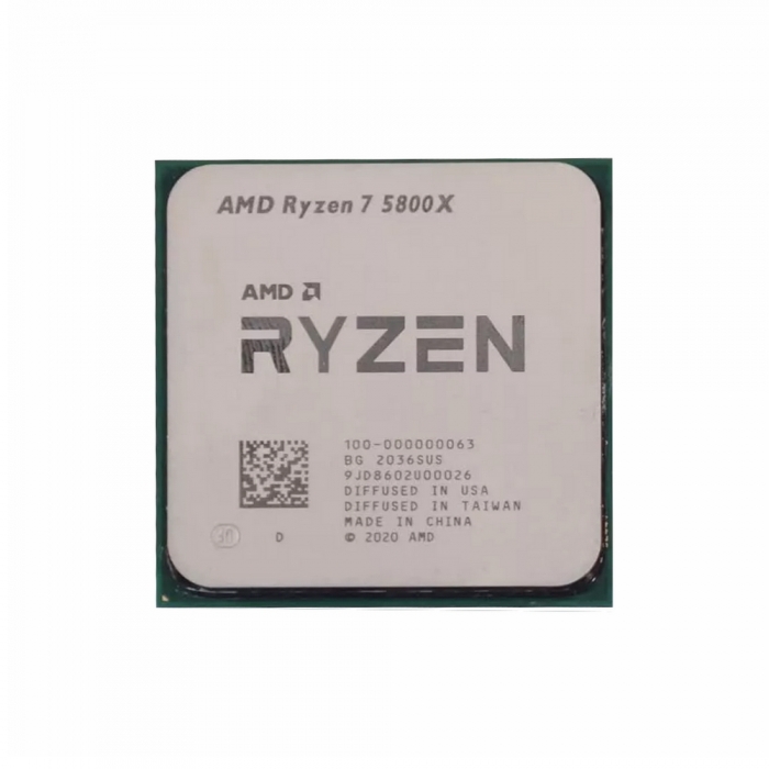 CPU AMD Ryzen 7 5800X BOX (100-100000063WOF) {3,80GHz, Turbo 4,70GHz, Without Graphics AM4}