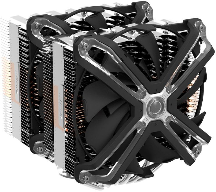 Cooler Zalman CNPS20X Soc-FM2+/AM2+/AM3+/AM4/1150/1151/1155/2011/ 4-pin 17-29dB Al+Cu 300W 1300gr LED Ret