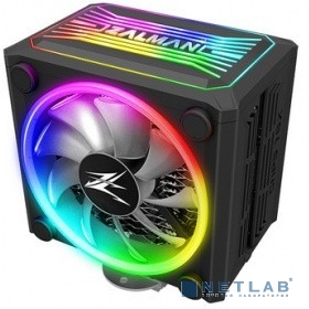 Кулер Zalman CNPS16X Black LGA2066/11-v3/11/115X/AM4/AM3/3+(6 шт/кор, TDP 150W, PWM, 120mm ARGB Fan, 4 тепловые трубки, 4-pin) Retail