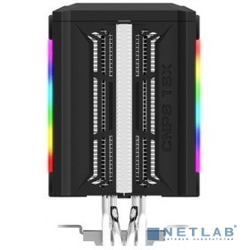 Кулер Zalman CNPS16X Black LGA2066/11-v3/11/115X/AM4/AM3/3+(6 шт/кор, TDP 150W, PWM, 120mm ARGB Fan, 4 тепловые трубки, 4-pin) Retail
