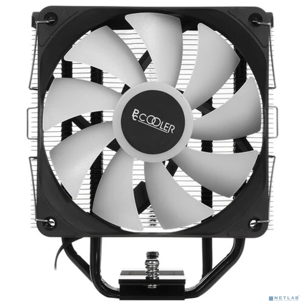 PCCooler Paladin EX300S S115X/1200/1700/AM4 (TDP 125W, 120mm PWM Dynamic Multi-Color LED, 3 тепловые трубки 6мм, 400-1800RPM, 28,6dBa)