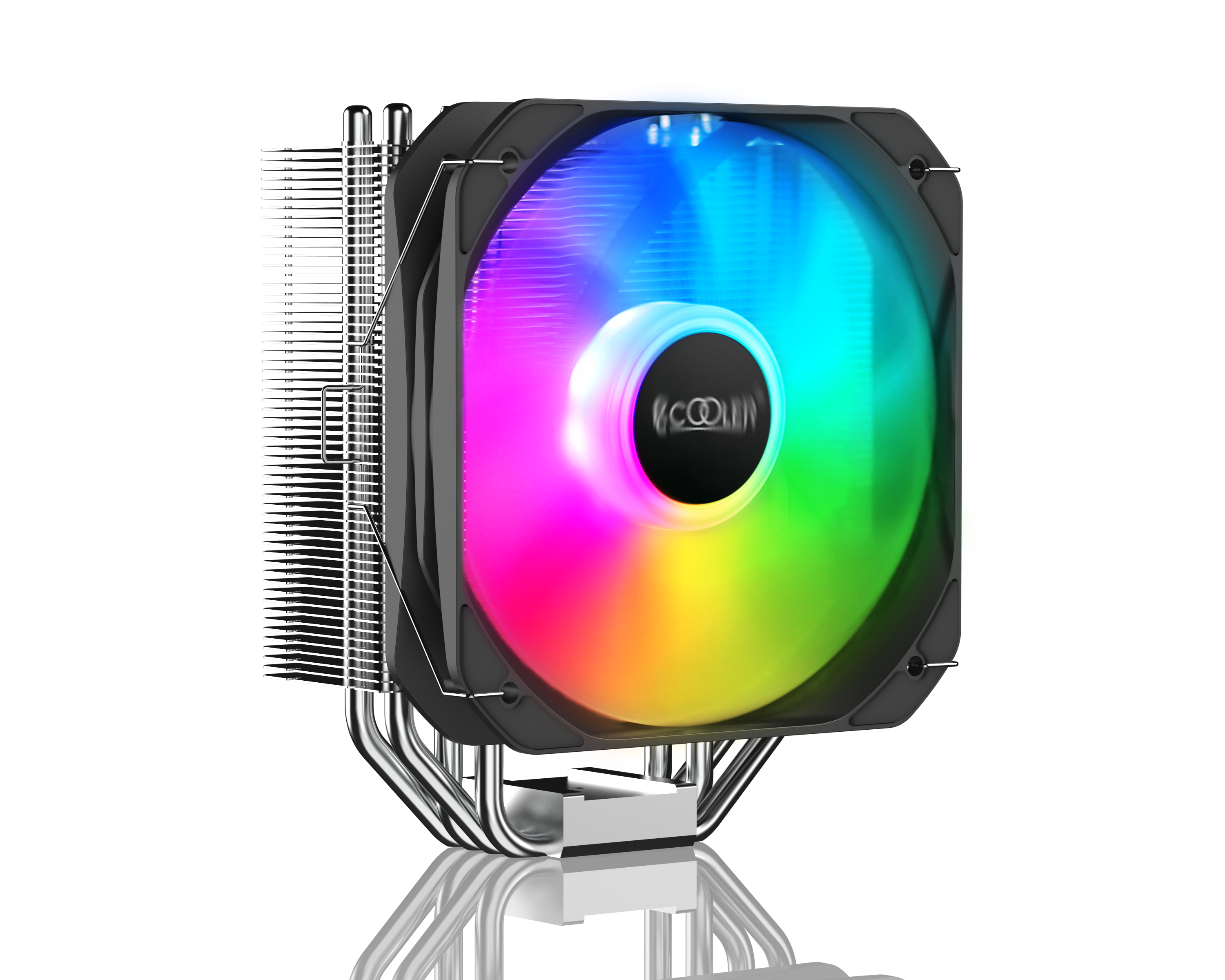 PCCooler Paladin 400 ARGB S115X/1200/1700/AM4 (TDP 200W, 130mm PWM ARGB FAN, 4 тепловые трубки 6мм, 800-1600RPM, 18-28,6dBa) PCCooler Paladin 400 ARGB S115X/1200/1700/AM4 (TDP 200W, 130mm PWM ARGB FAN, 4 тепловые трубки 6мм, 800-1600RPM, 18-28,6dBa)