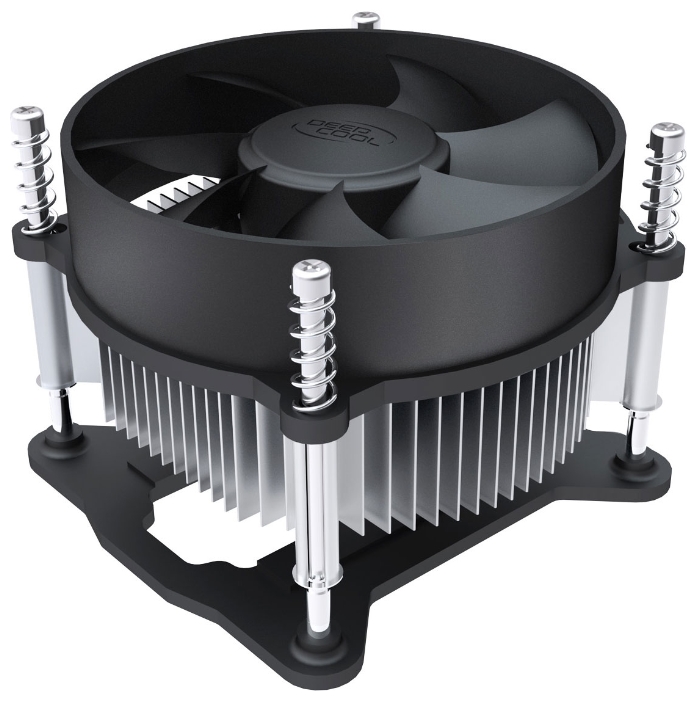 Cooler Deepcool CK-11508 {Soc-1150/1155/1156, 3pin, 25dB, Al, 65W, 245g, screw}
