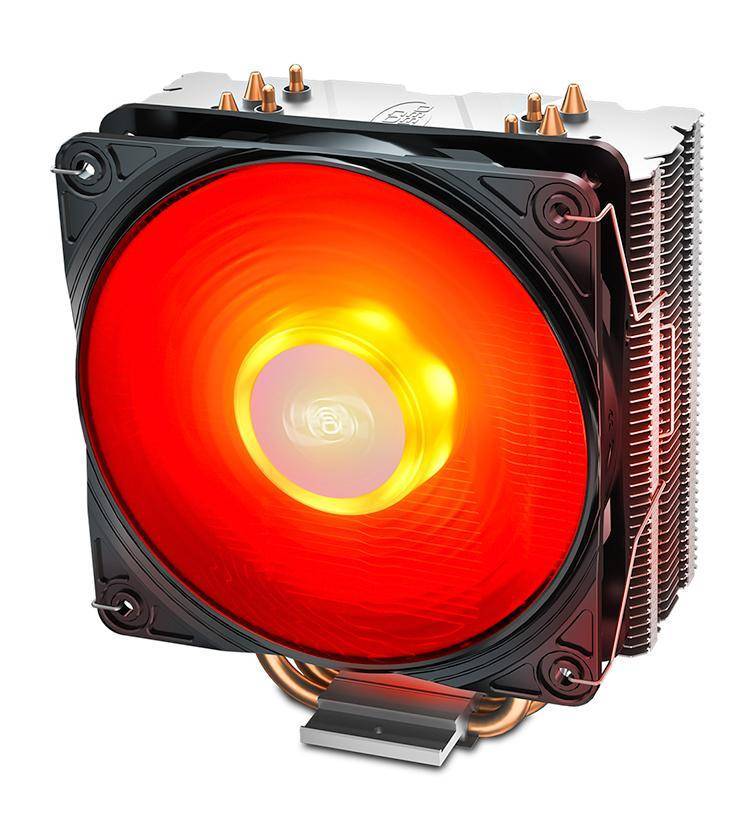 Cooler Deepcool GAMMAXX 400 V2 RED - IntelLGA1700/1200/1151/1150/1155, for AMD - AM4