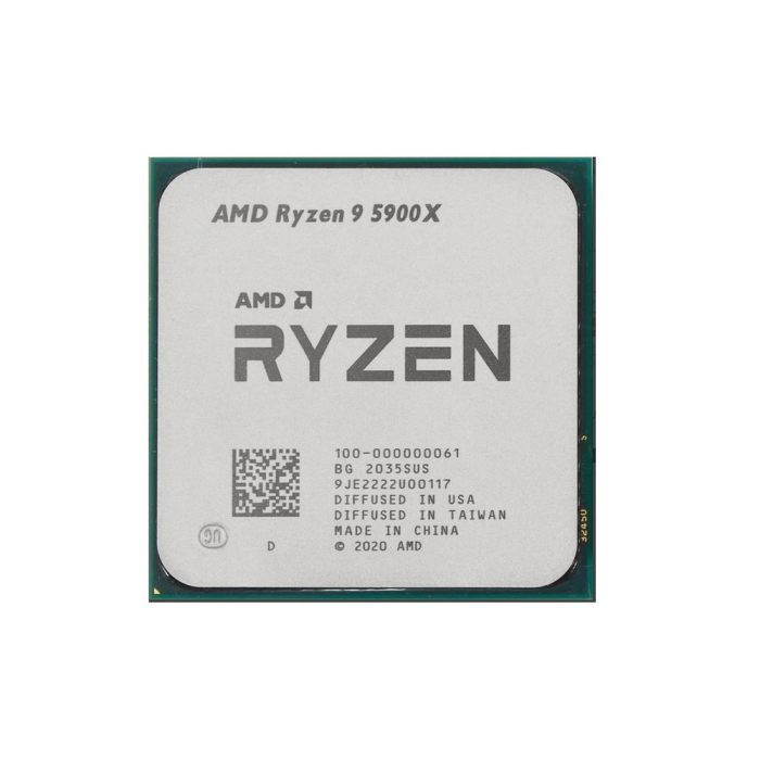 CPU AMD Ryzen 9 5900X OEM (100-000000061) {3,70GHz, Turbo 4,80GHz, Without Graphics AM4}