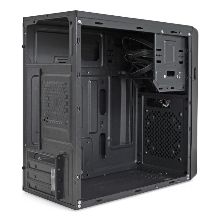 Exegate EX286426RUS Корпус Minitower ExeGate BA-309-450W-8 (mATX, БП AA450 с вент. 8см, 2*USB, HD аудио, черный)