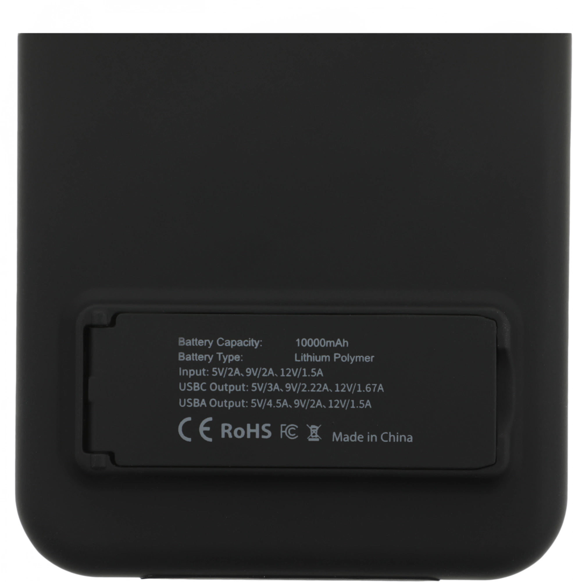 Мобильный аккумулятор Cactus CS-PBFSQT-10000 Li-Pol 10000mAh 3A+3A черный 1xUSB беспроводная зарядка Мобильный аккумулятор Cactus CS-PBFSQT-10000 Li-Pol 10000mAh 3A+3A черный 1xUSB беспроводная зарядка