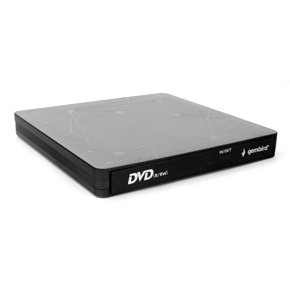 USB 3.0 Gembird DVD-USB-03 пластик, черный