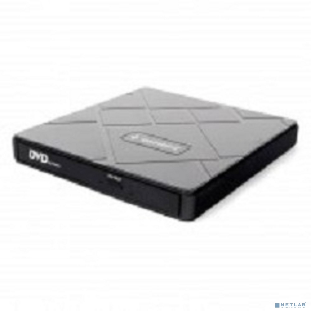 USB 3.0 Gembird DVD-USB-04 пластик, со встроенным кардридером и хабом черный