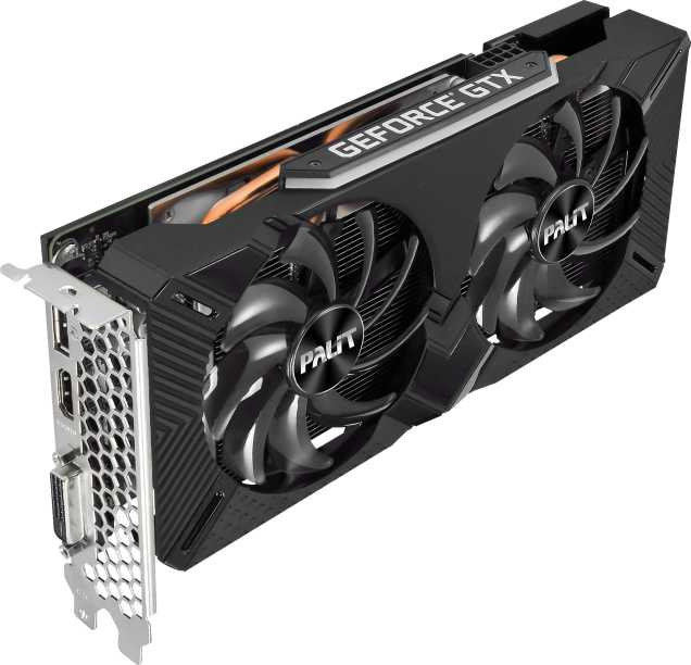 Видеокарта PCIE16 GTX1660 SUPER 6GB PA-GTX1660SUPER GP OC 6G PALIT [NE6166SS18J9-1160A-1] RTL