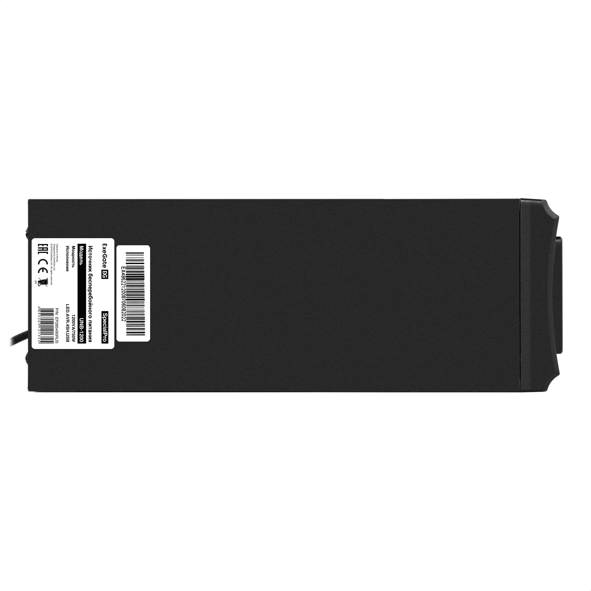 Exegate EP285490RUS ИБП ExeGate SpecialPro UNB-1200.LED.AVR.4SH.USB <1200VA/750W,LED, AVR, 4*Schuko, USB, Black> Exegate EP285490RUS ИБП ExeGate SpecialPro UNB-1200.LED.AVR.4SH.USB <1200VA/750W,LED, AVR, 4*Schuko, USB, Black>