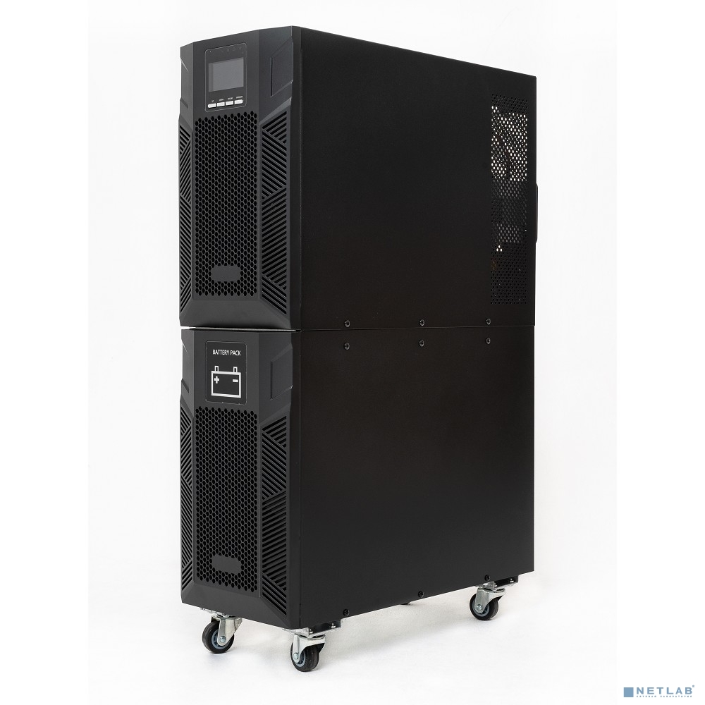 Effekta UPS UDC One 9106S (ksudcone9106) {Онлайн, 6000VA/6000W, встр.акб 20*9Ah/12V,клеммная колодка, LCD, SNMP-слот, Напольный}