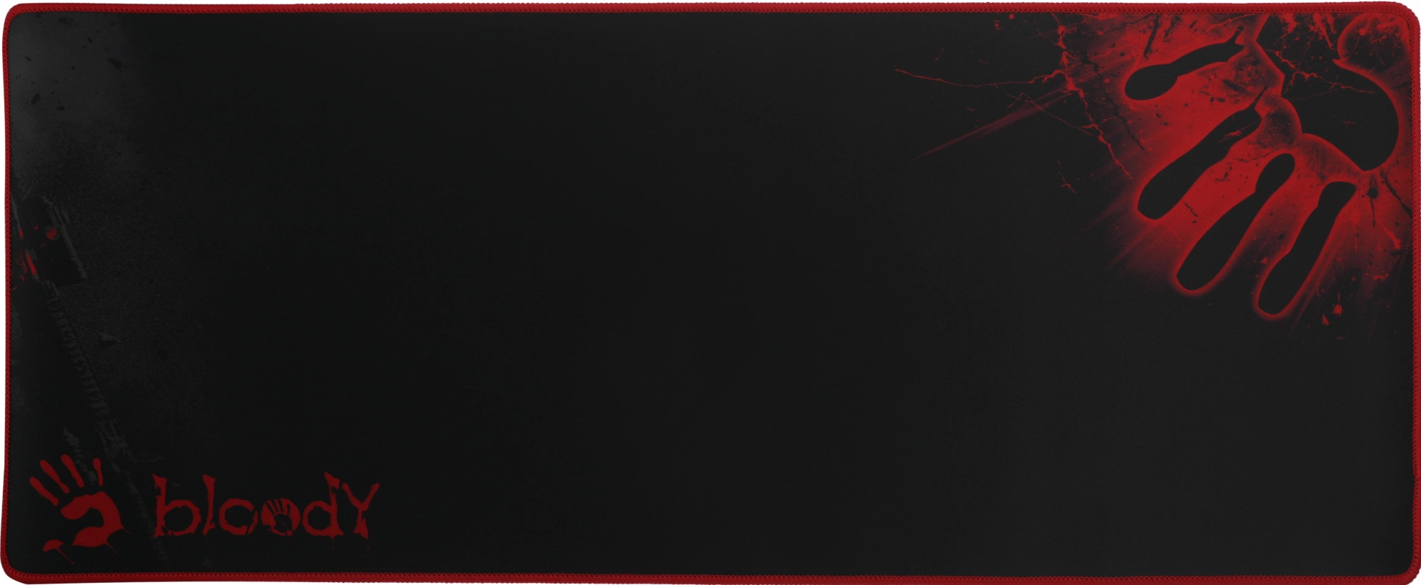 Коврик для мыши A4Tech Bloody B-087S (XL), черный/рисунок, 750x300x2mm Коврик для мыши A4Tech Bloody B-087S (XL), черный/рисунок, 750x300x2mm