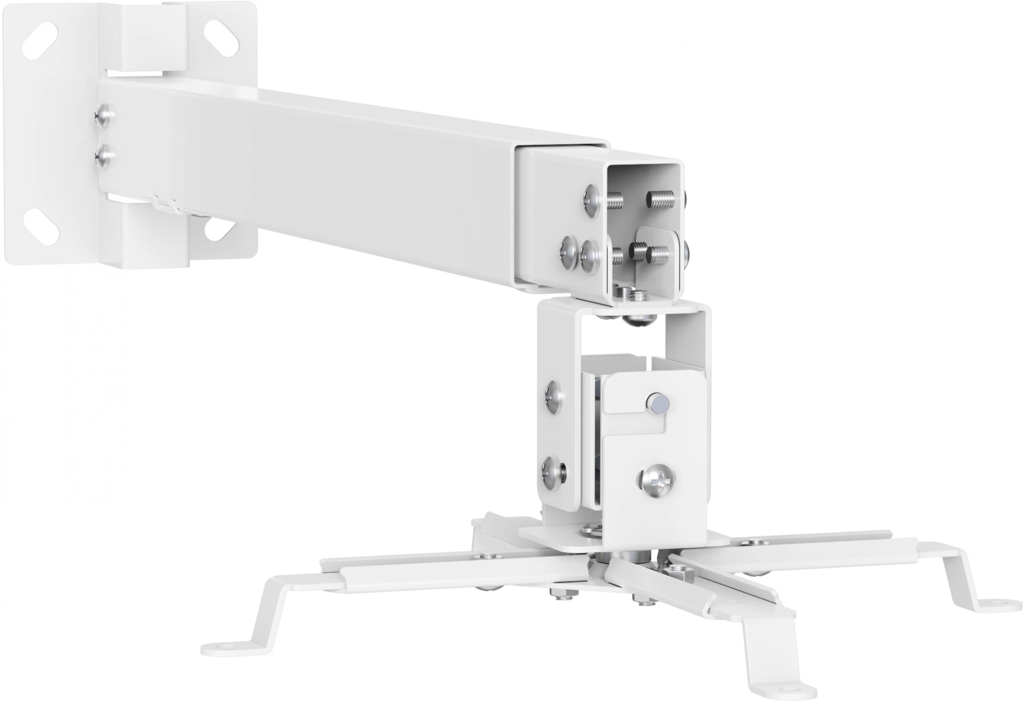 Кронштейн для проектора Cactus CS-VM-PRE02-WT белый макс.23кг настенный и потолочный поворот и наклон