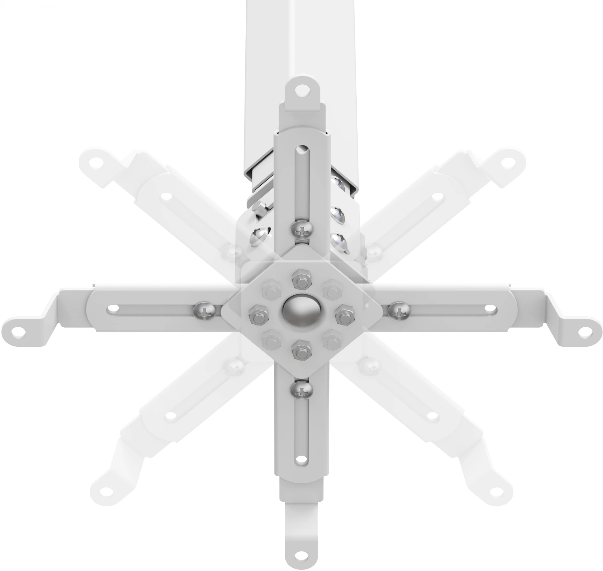 Кронштейн для проектора Cactus CS-VM-PRE02-WT белый макс.23кг настенный и потолочный поворот и наклон