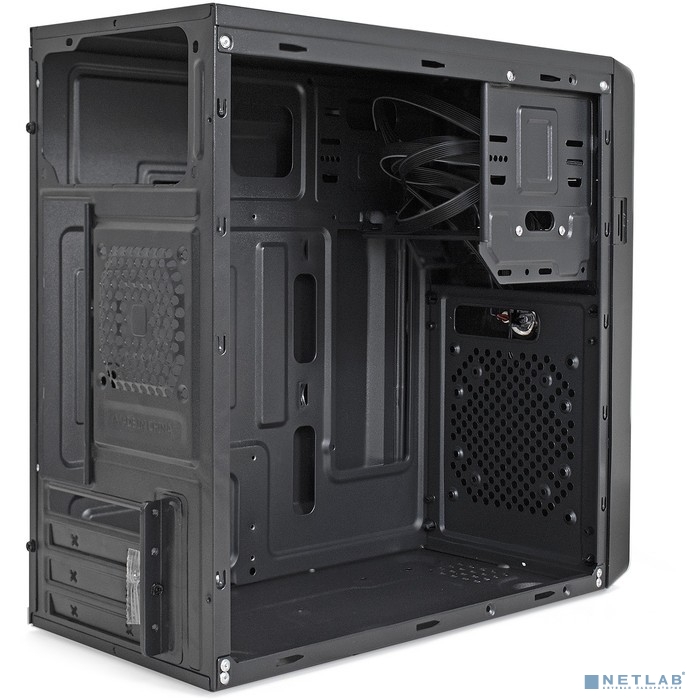 Exegate EX286440RUS Корпус Minitower ExeGate BA-309U2-AA450 (mATX, БП AA450 с вент. 8см, 1*USB+2*USB3.0, HD аудио, черный)